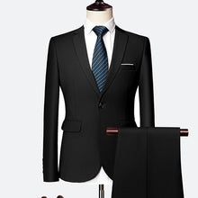 Load image into Gallery viewer, Suit Male 3 Piece Set Men&#39;s Suits Blazers
