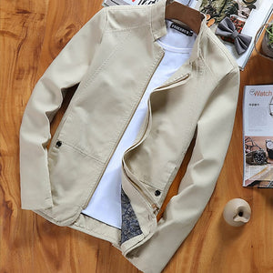 1 Pcs New Men Fashion Casual Loose cotton Jacket Sportswear Bomber Jacket and Coats Plus Size L- 5XL Slim Youth Coat Casual